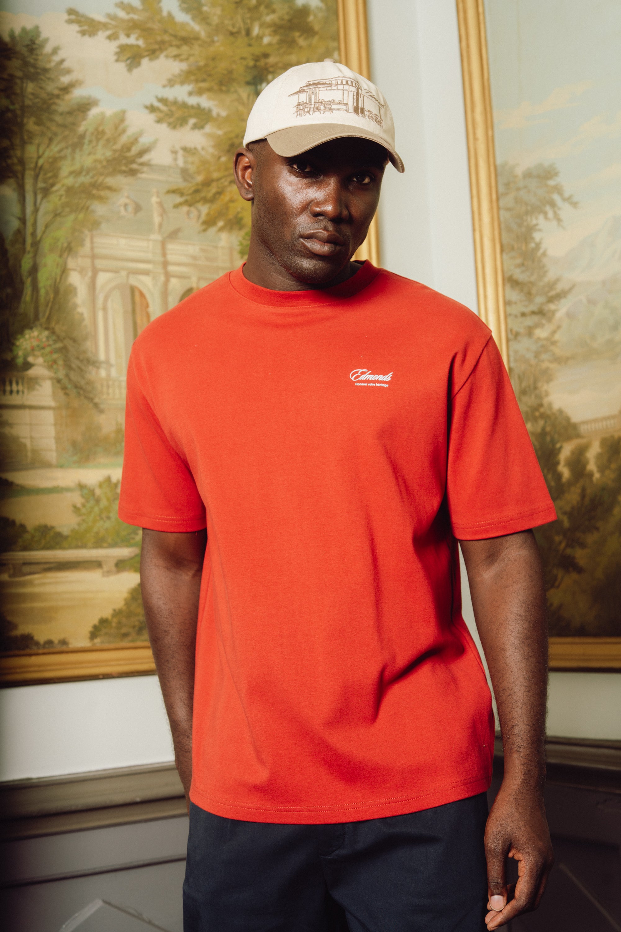 Horizon T-shirt - Bordeaux