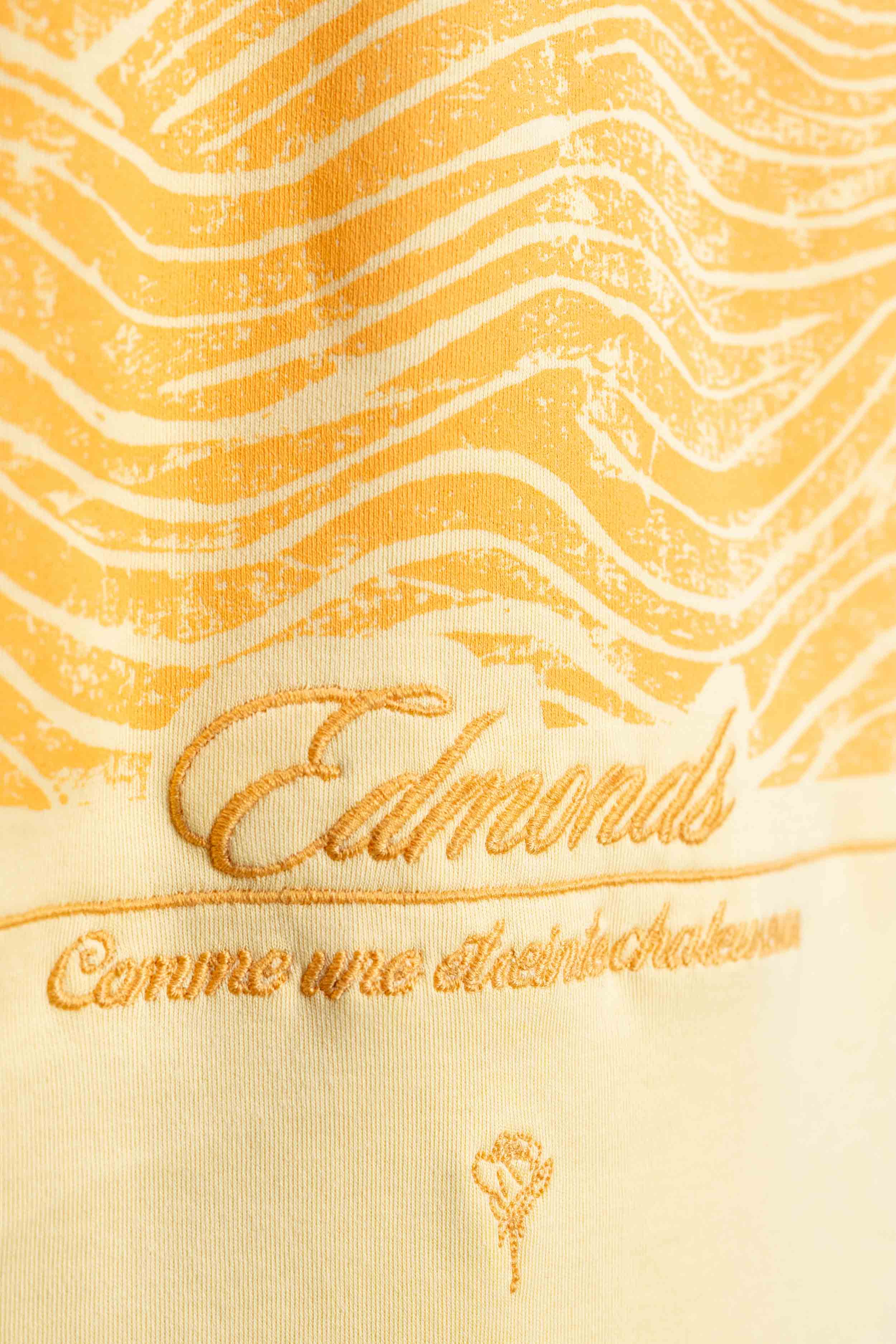 Horizon T-shirt - Sun yellow