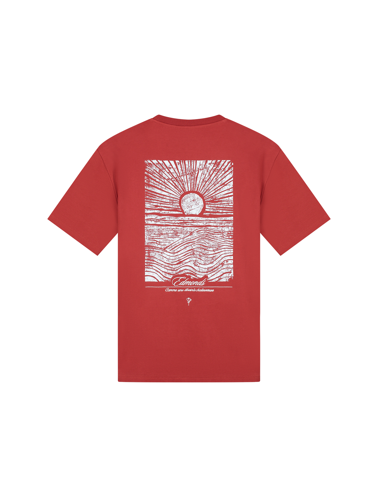 Horizon T-shirt - Bordeaux
