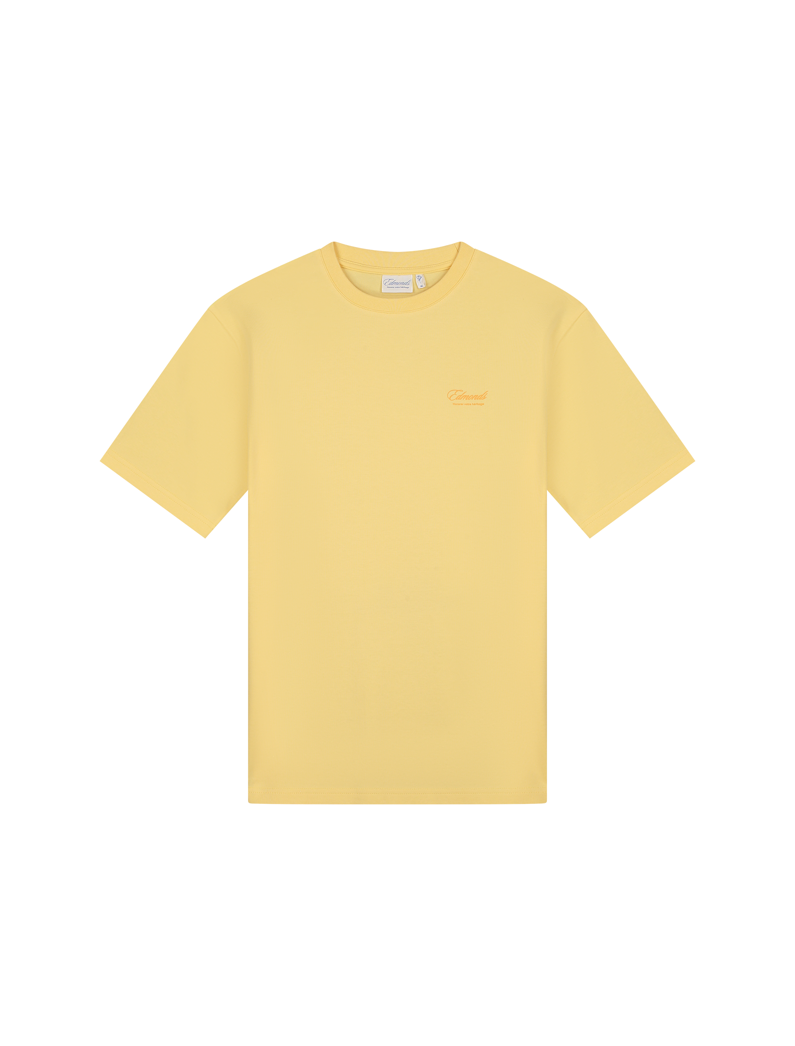 Horizon T-shirt - Sun yellow