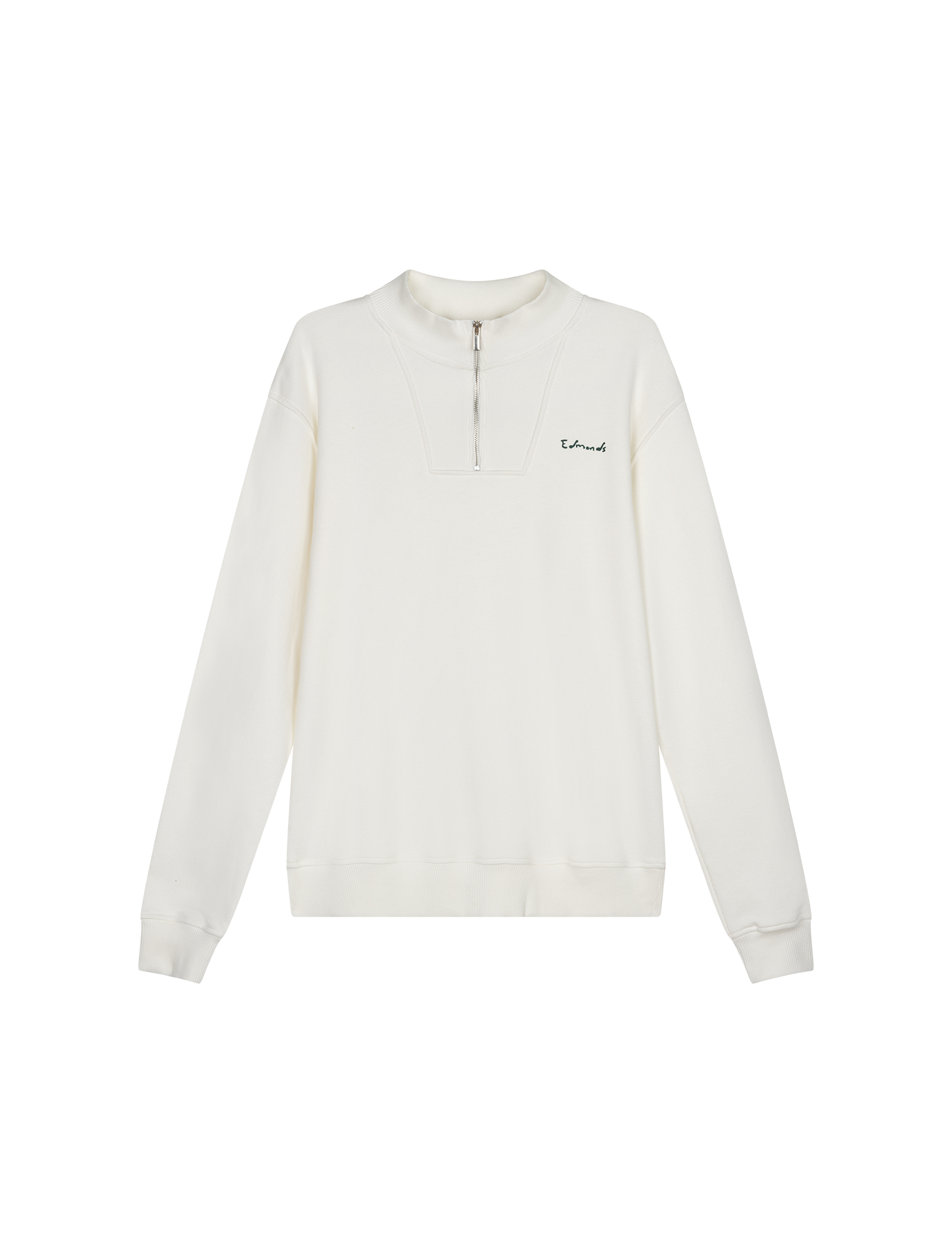 Le Poisson half zip  - Off white