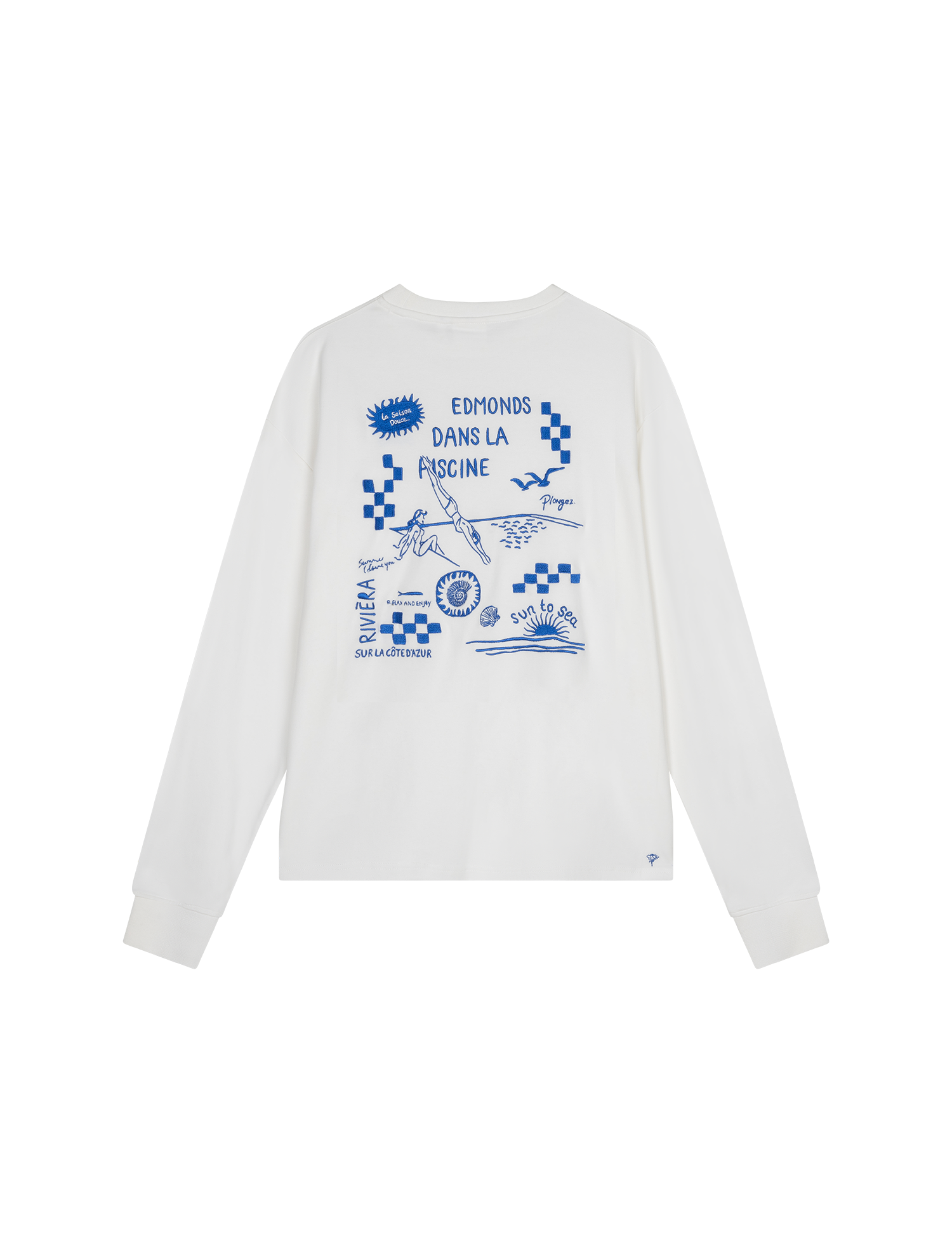 La piscine Longsleeve  - Off white