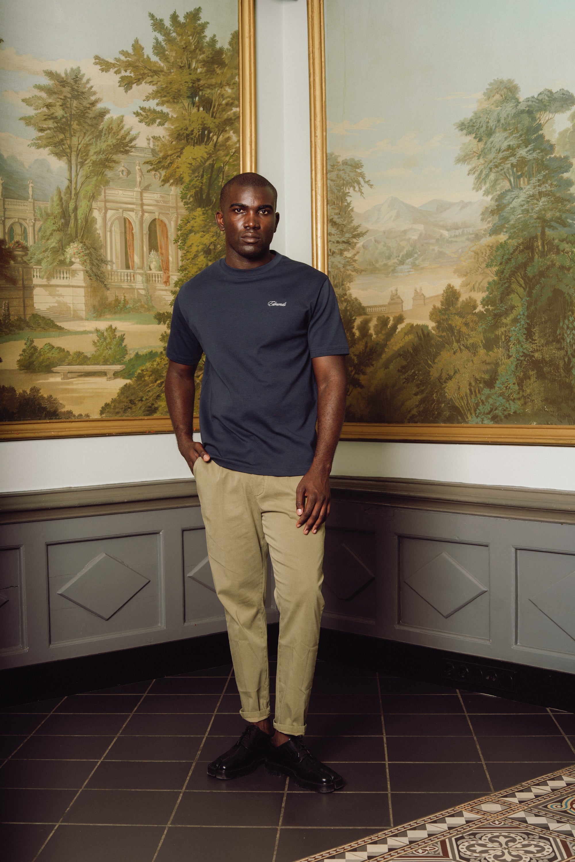 Le Café T-shirt - Navy