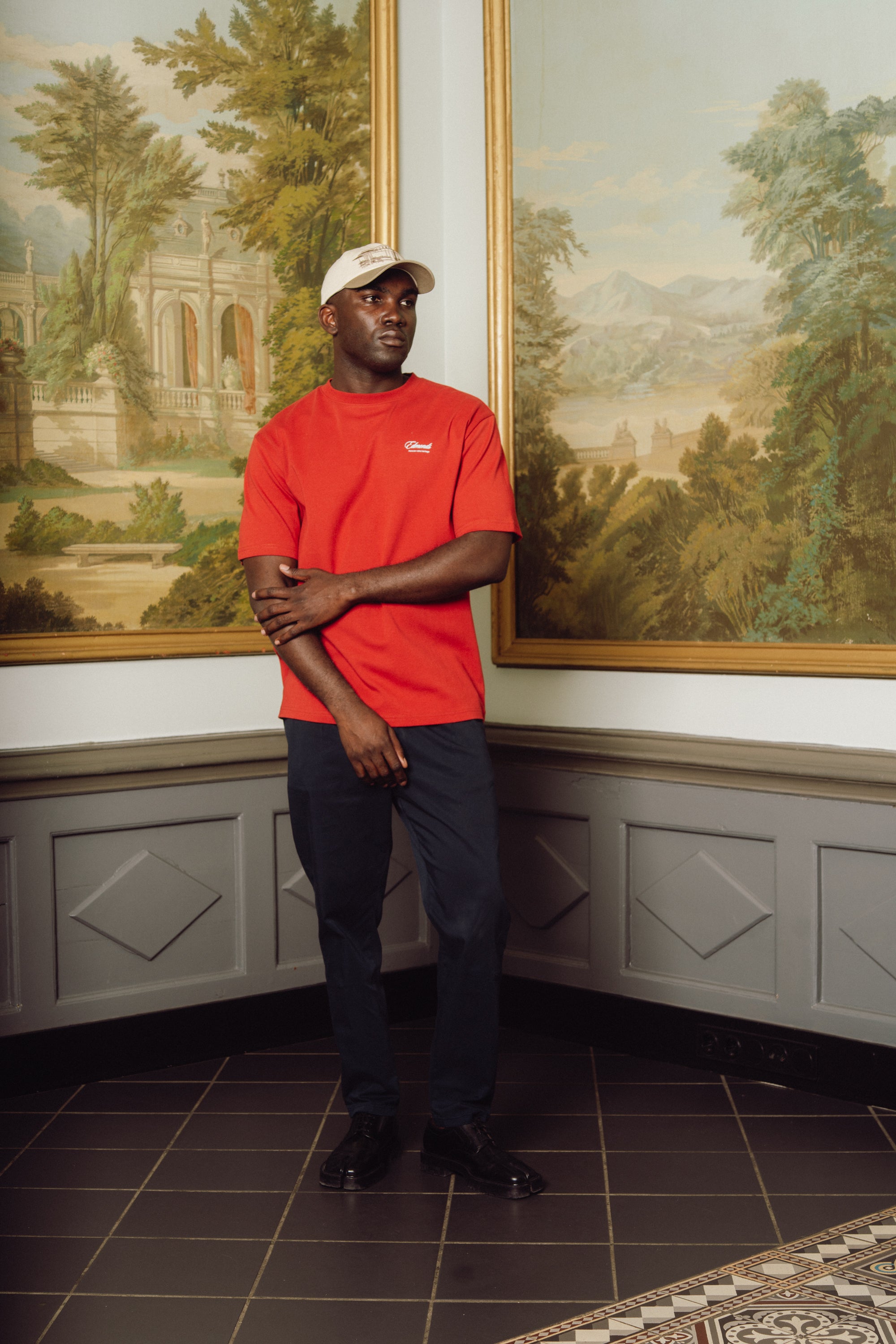 Horizon T-shirt - Bordeaux