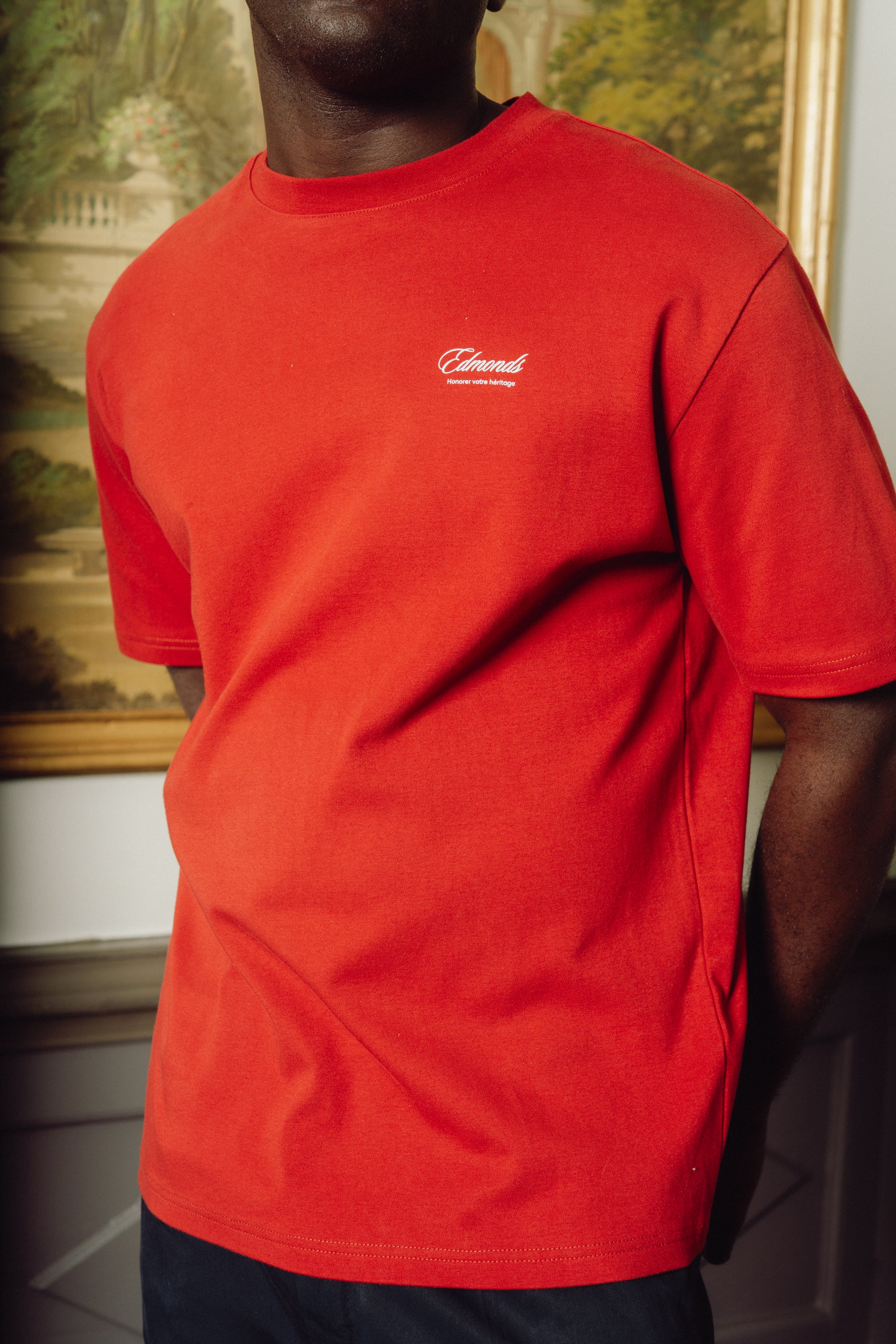 Horizon T-shirt - Bordeaux