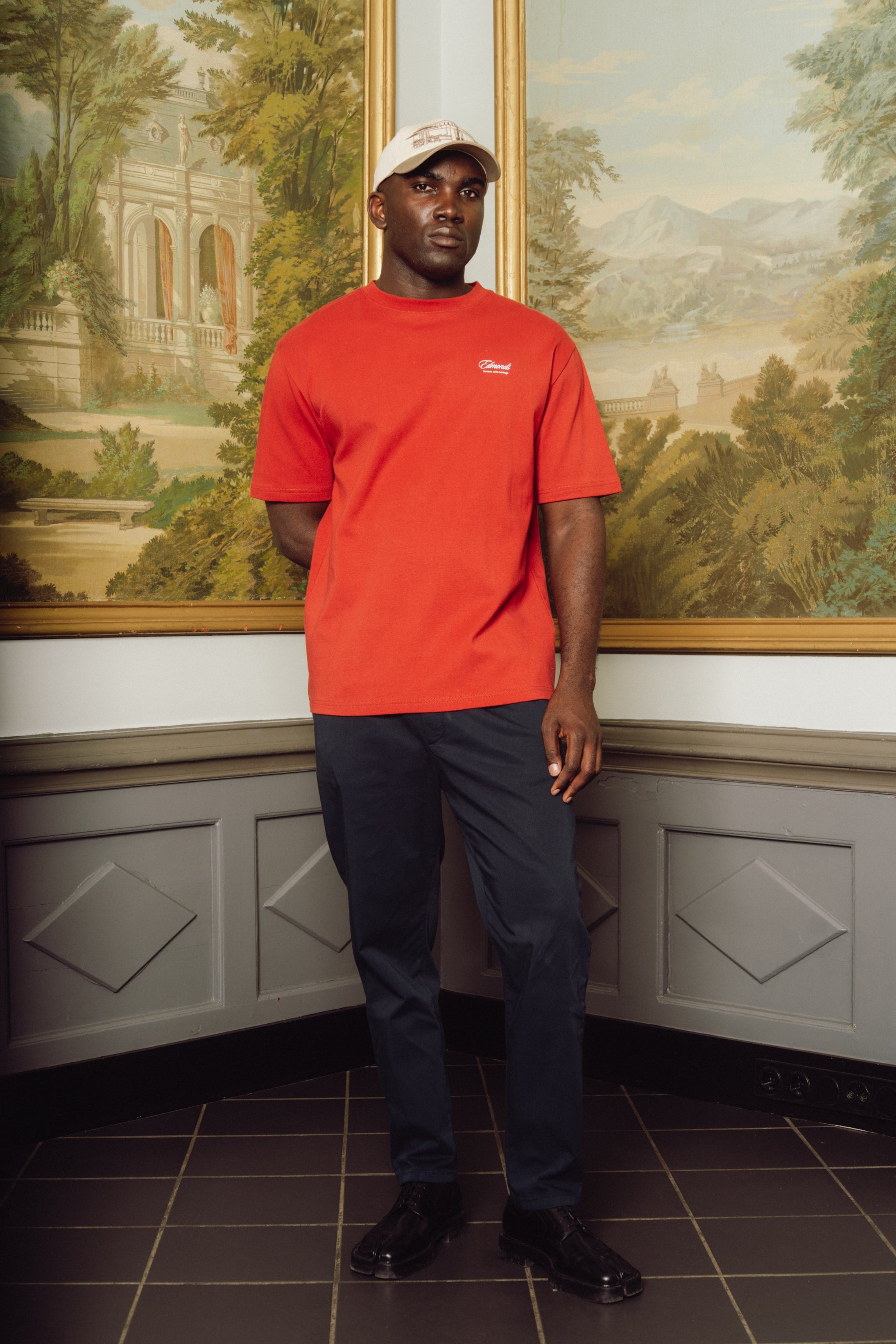 Horizon T-shirt - Bordeaux