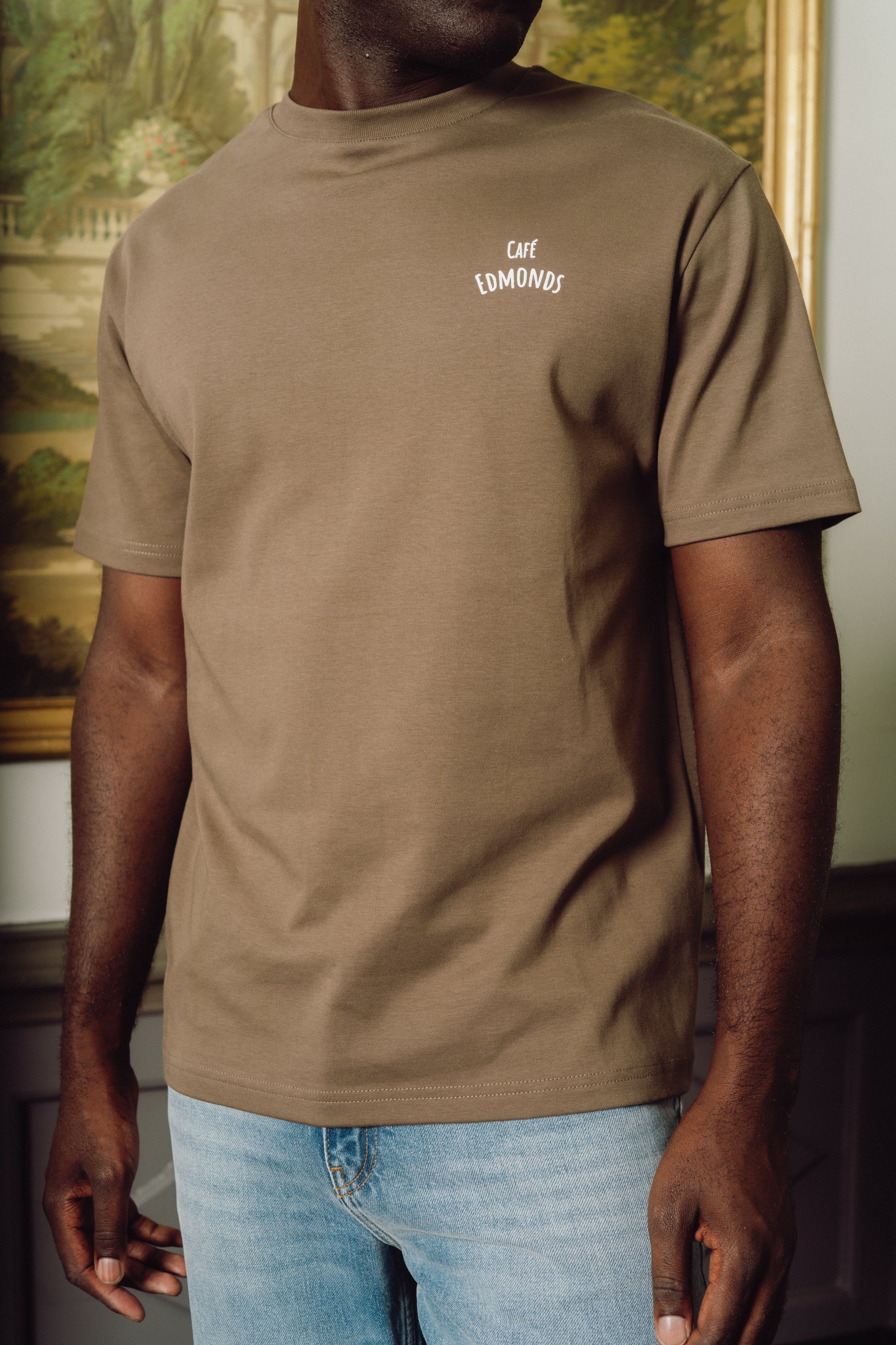 Café Edmonds T-shirt - Brown