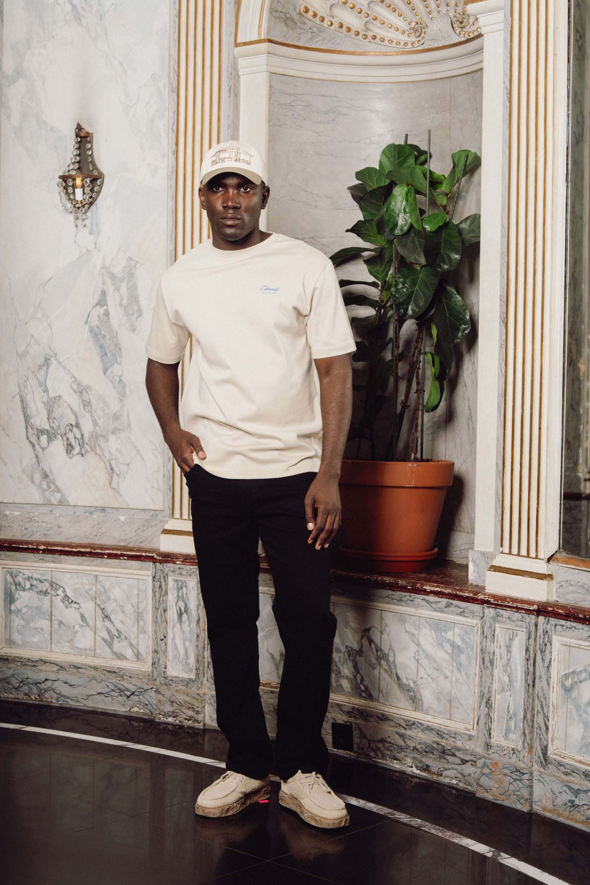 Horizon T-shirt - Light Sand