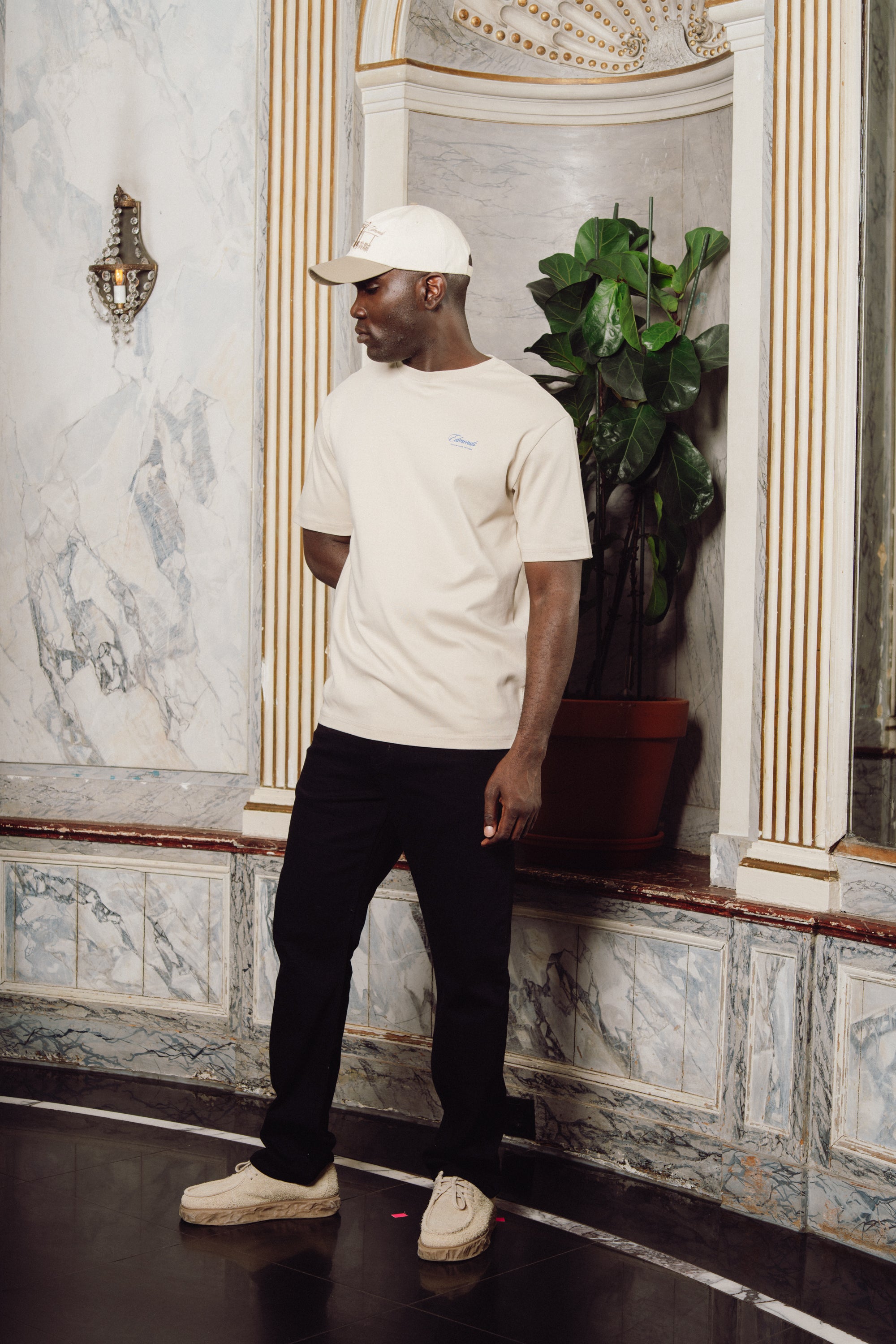 Horizon T-shirt - Light Sand