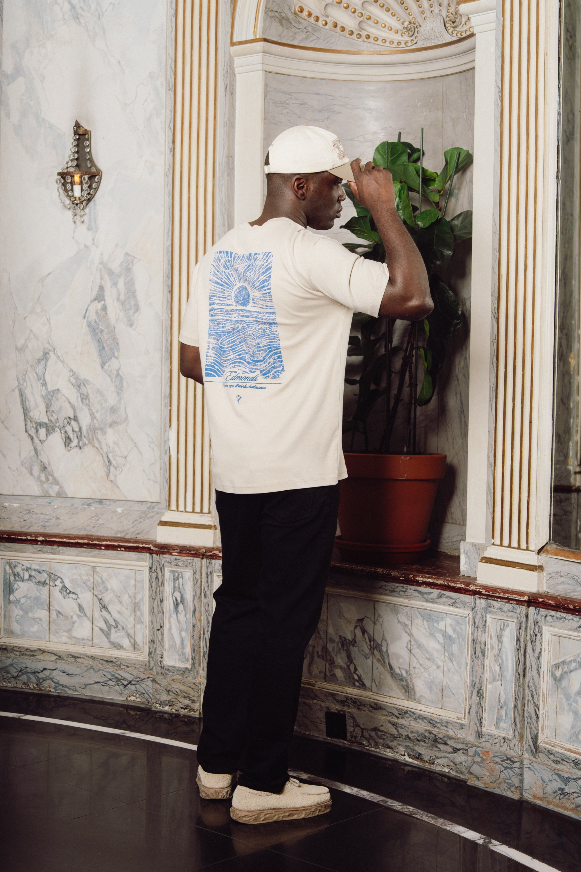 Horizon T-shirt - Light Sand