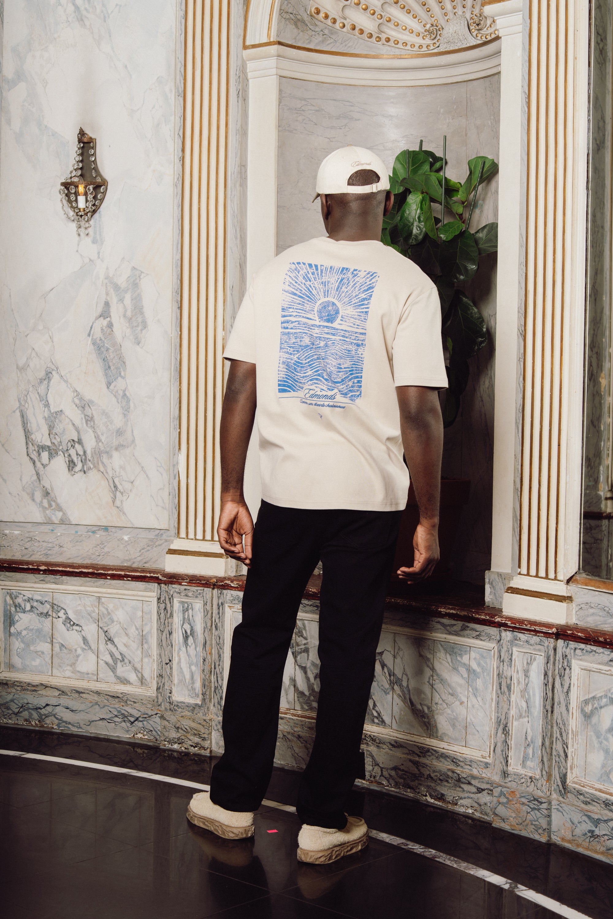 Horizon T-shirt - Light Sand