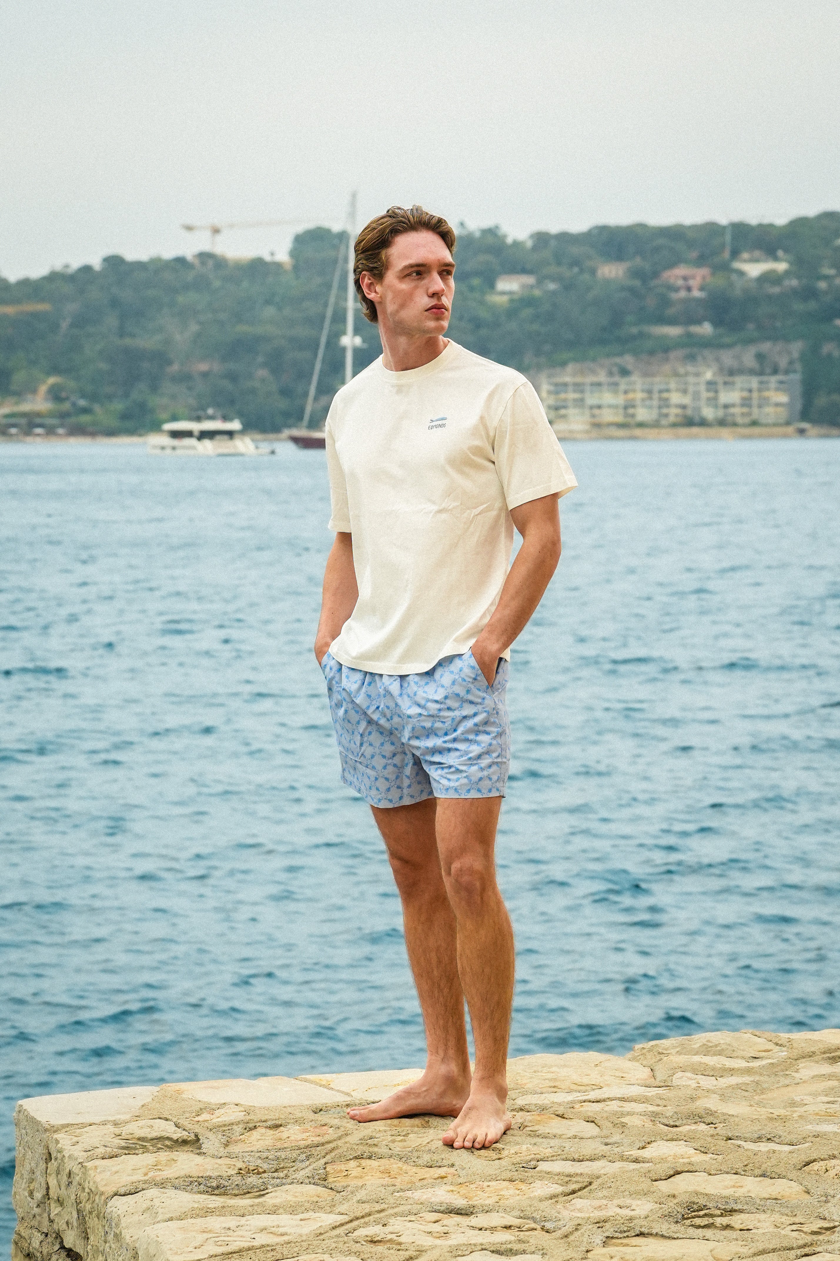 Dans la piscine t-shirt - White mix color