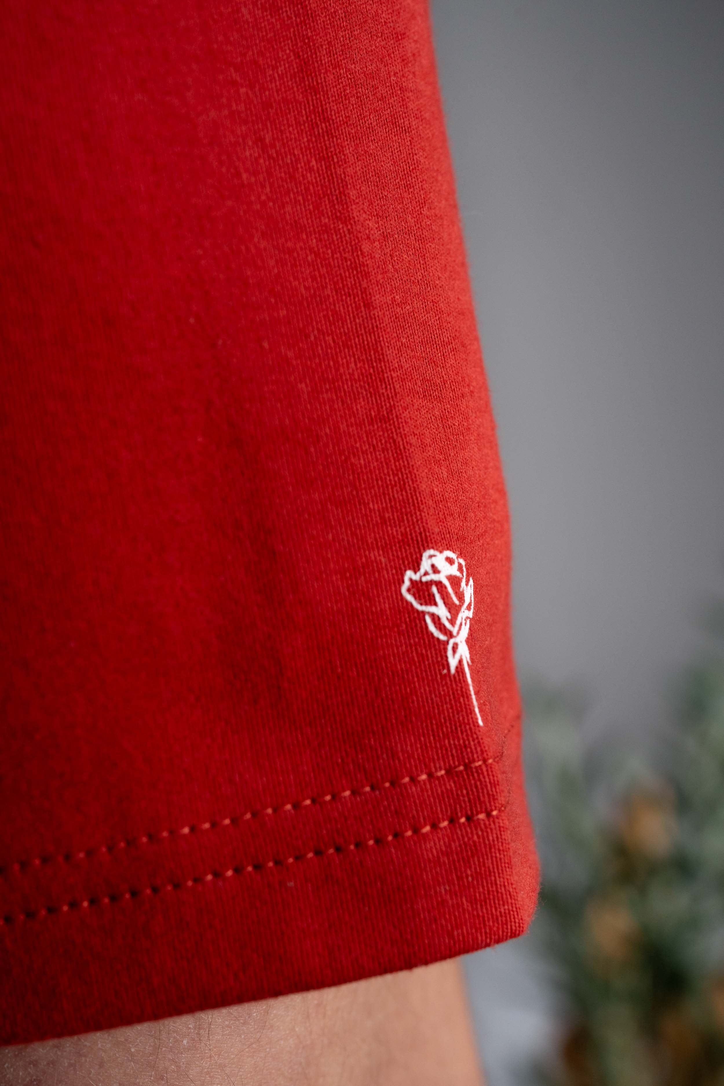 Villa Edmonds T-shirt - Bordeaux