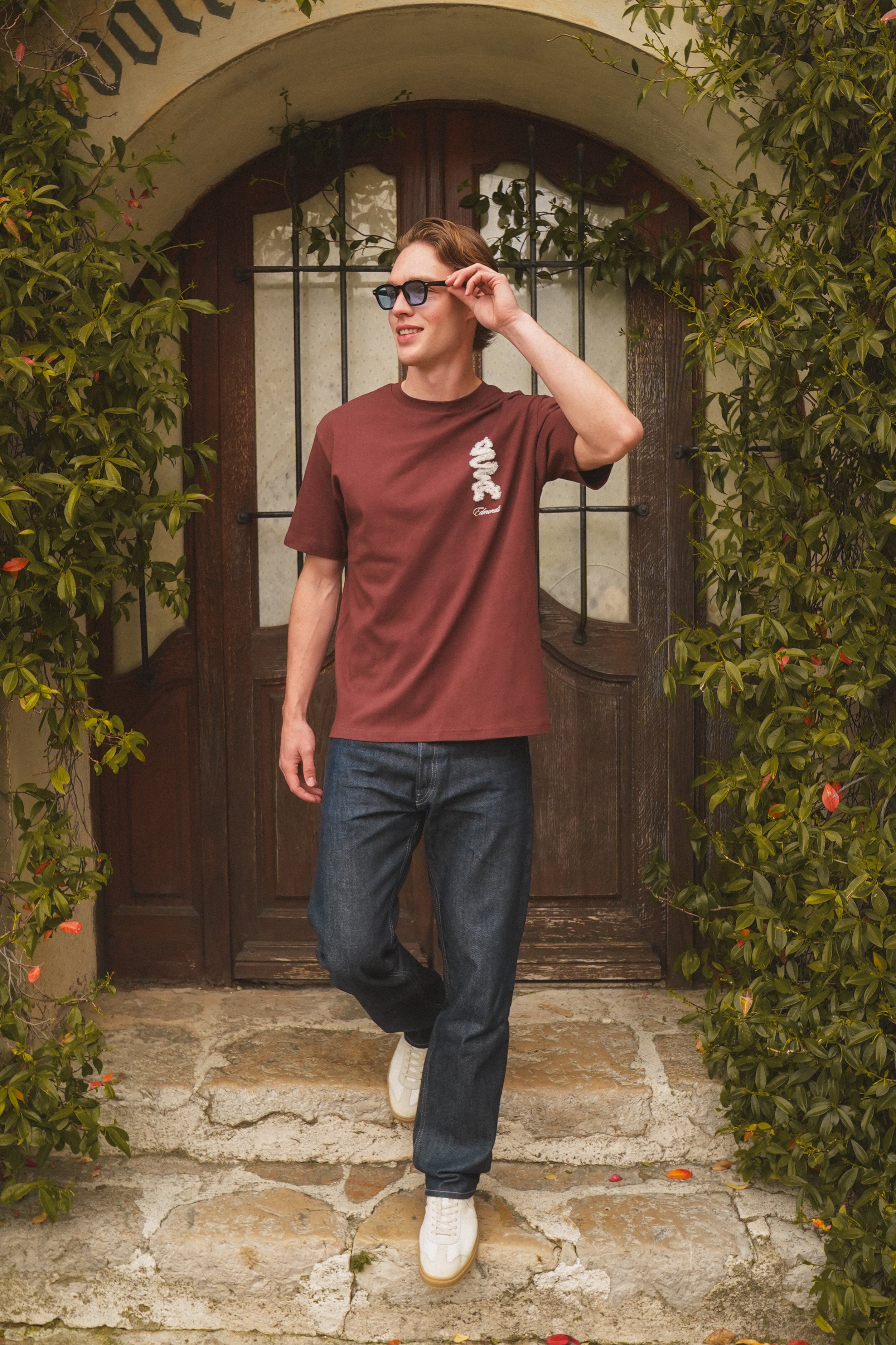 Petit poisson t-shirt - Brown