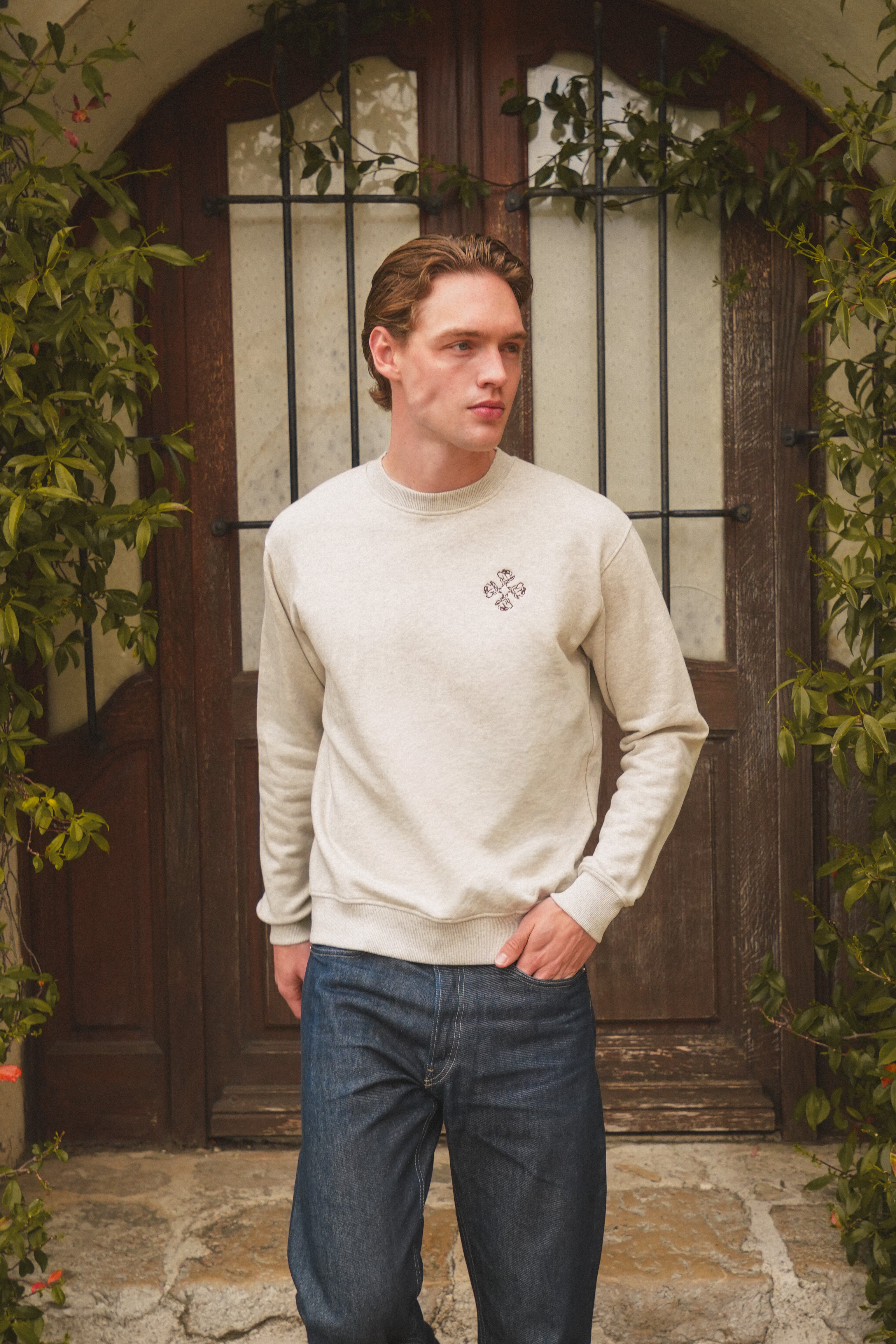 Serenite crewneck - Grey melange