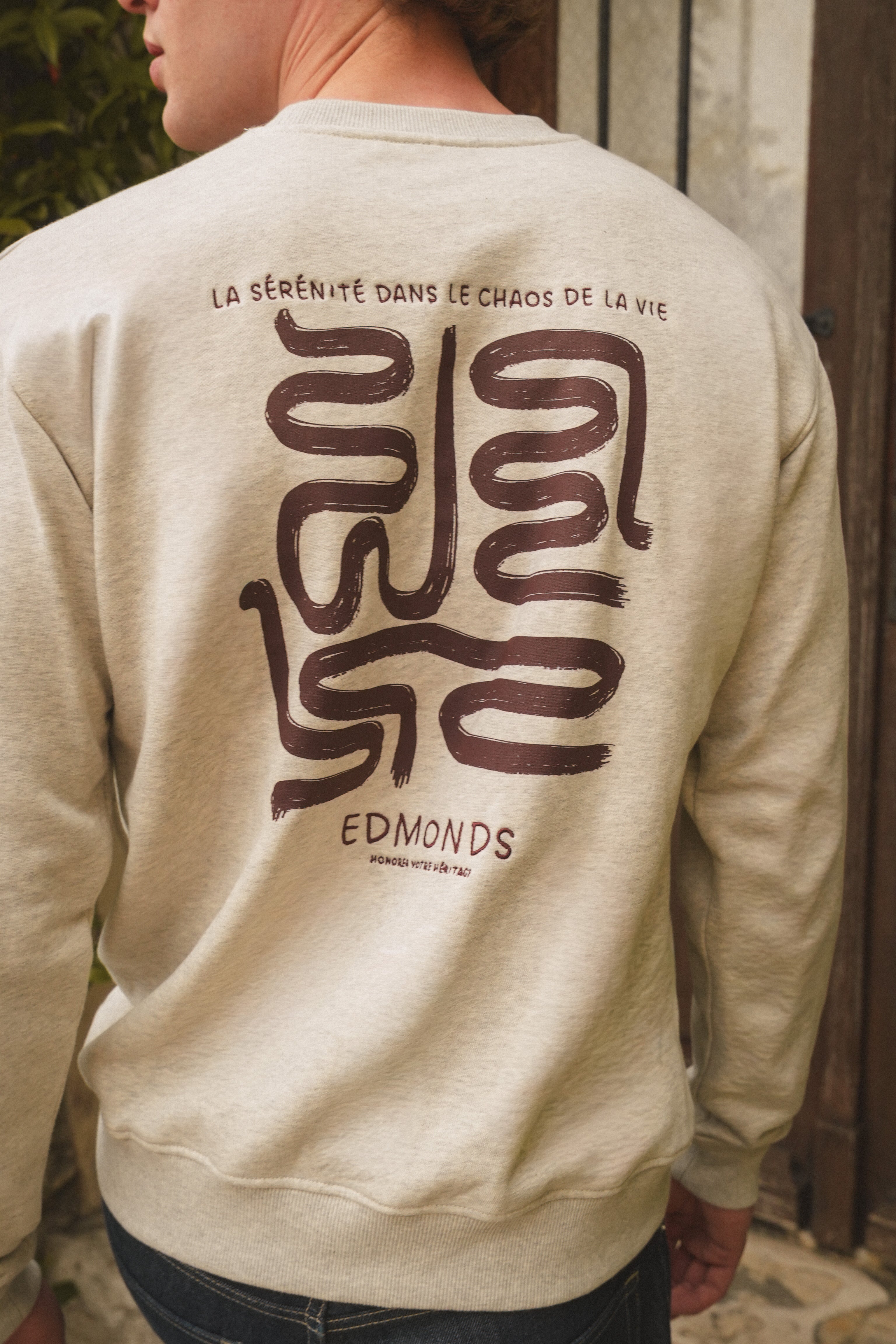 Serenite crewneck - Grey melange
