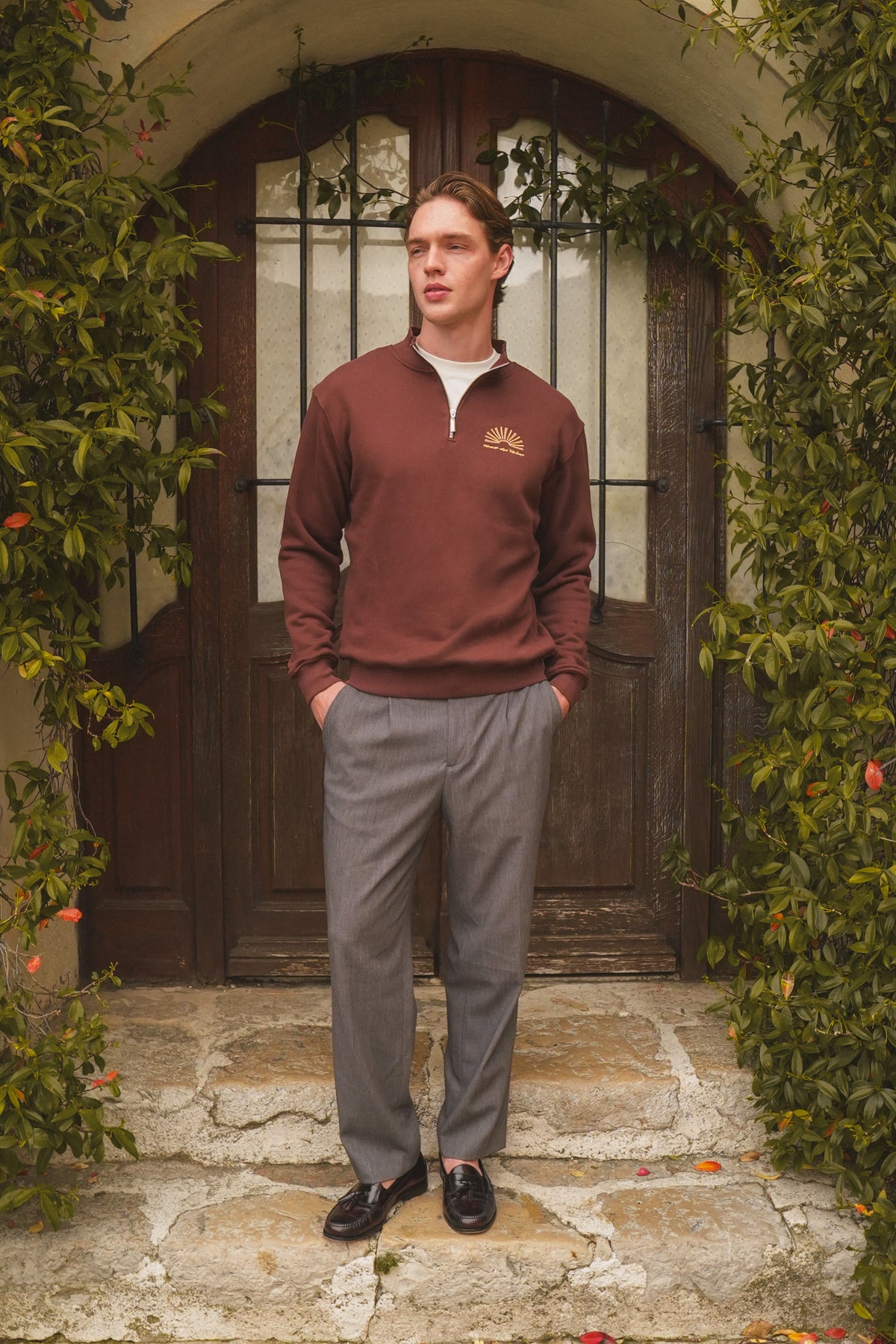 Hommage Halfzip - Brown