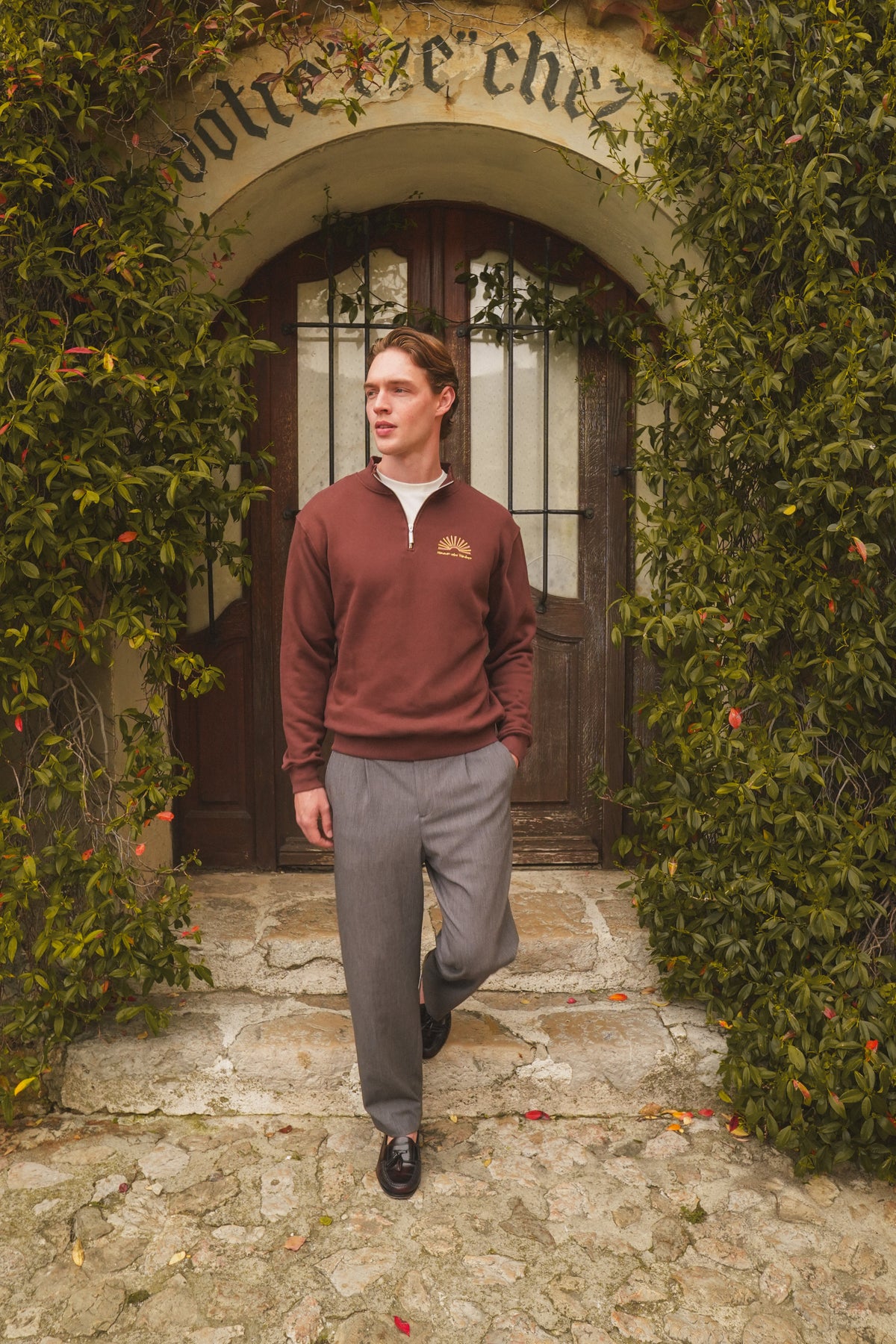 Hommage Halfzip - Brown