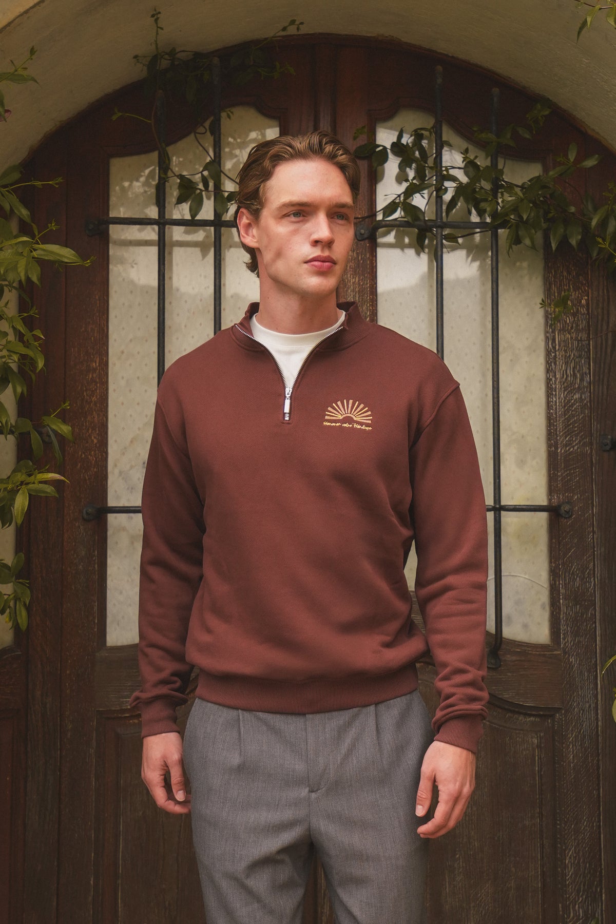 Hommage Halfzip - Brown