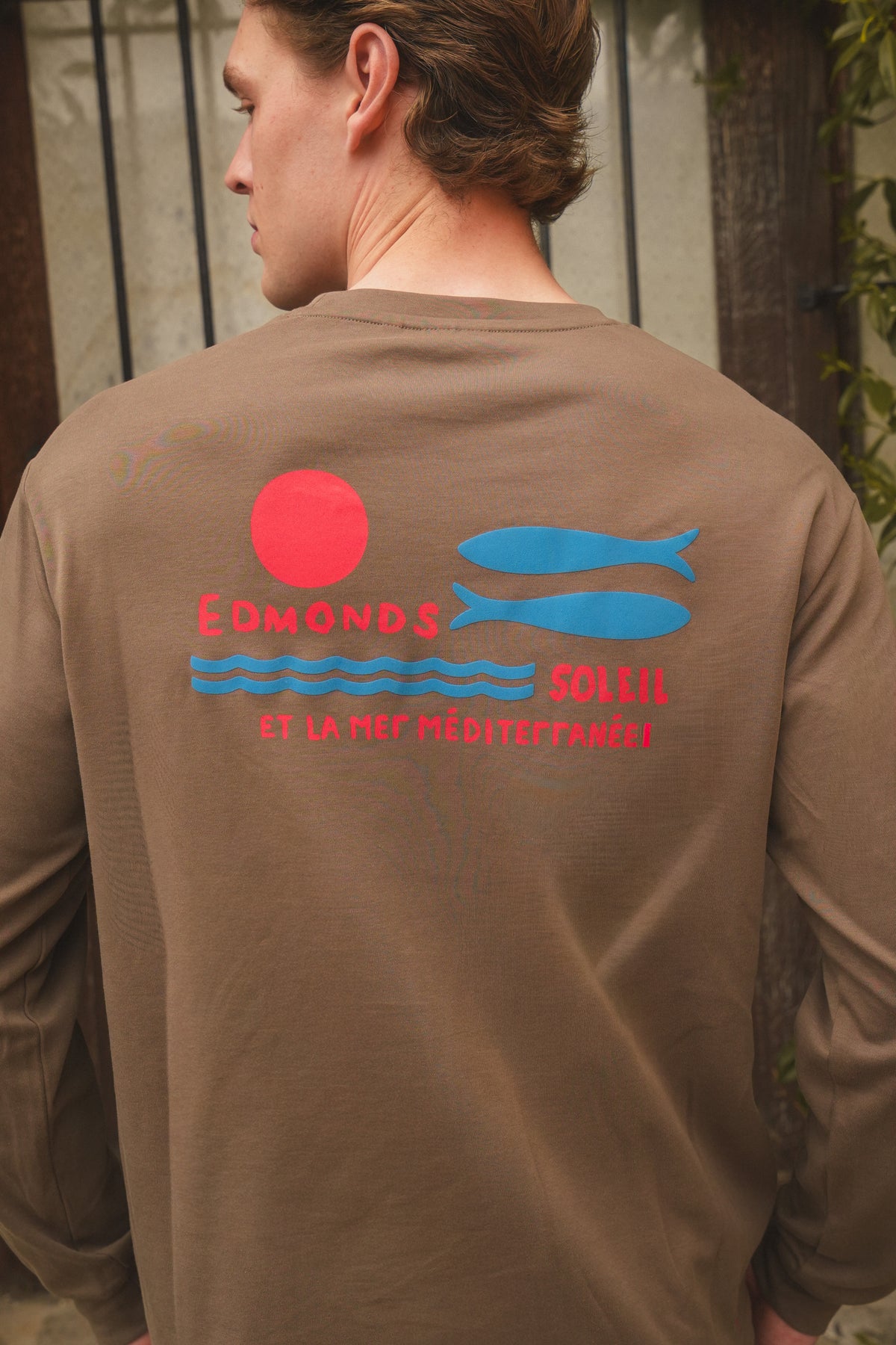 Poisson double longsleeve - brown