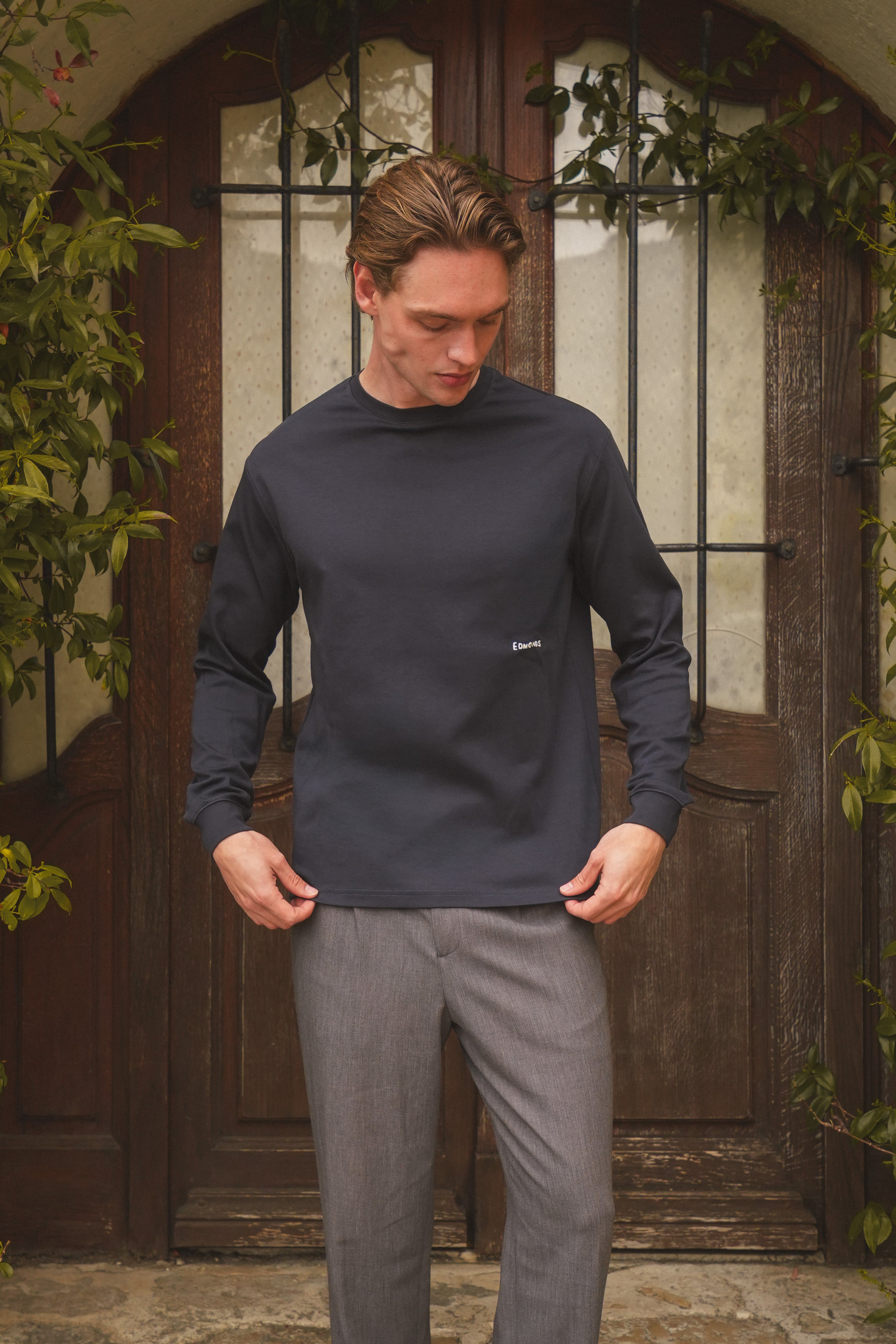 Timbre longsleeve - navy