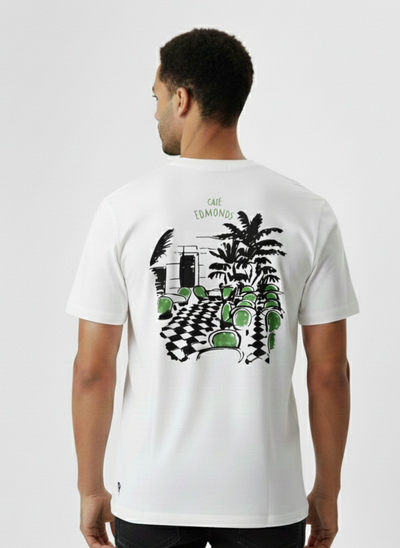 Café Edmonds T-shirt - White