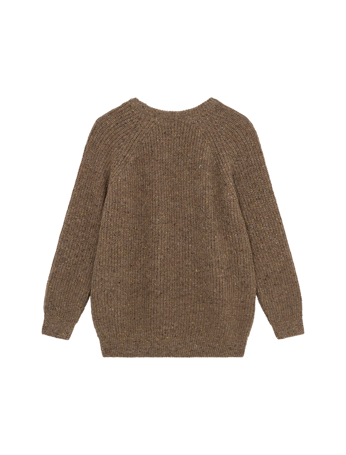 knit crewneck jour de froid - Brown