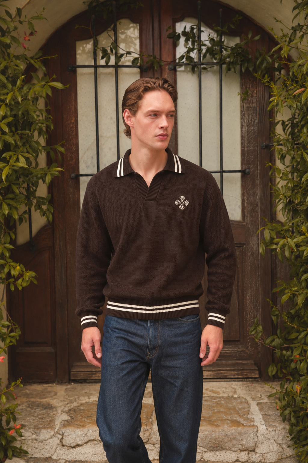 Hommage knit - Brown