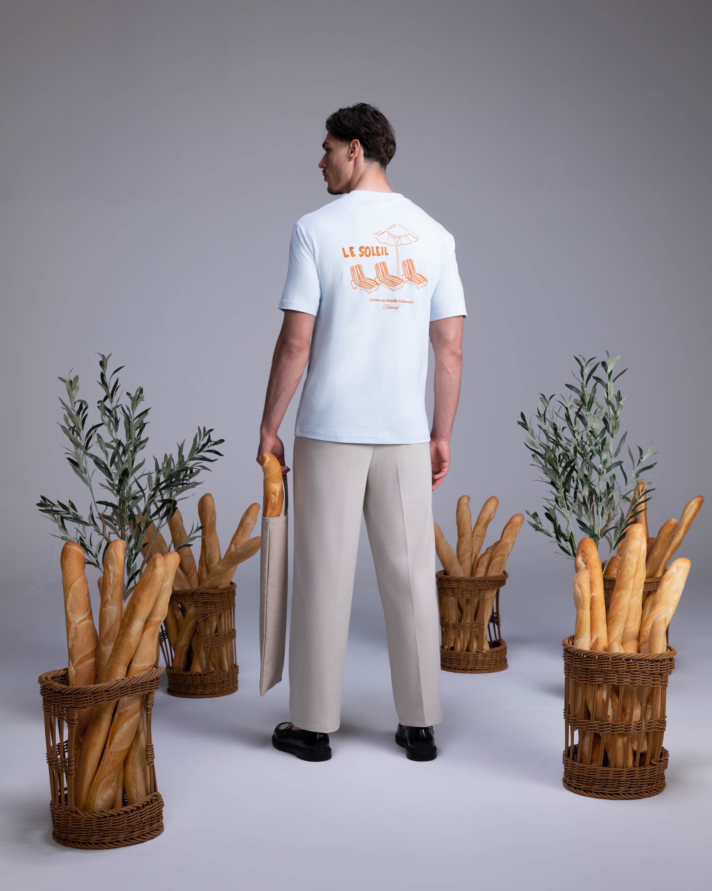 Le Soleil T-shirt - Light blue