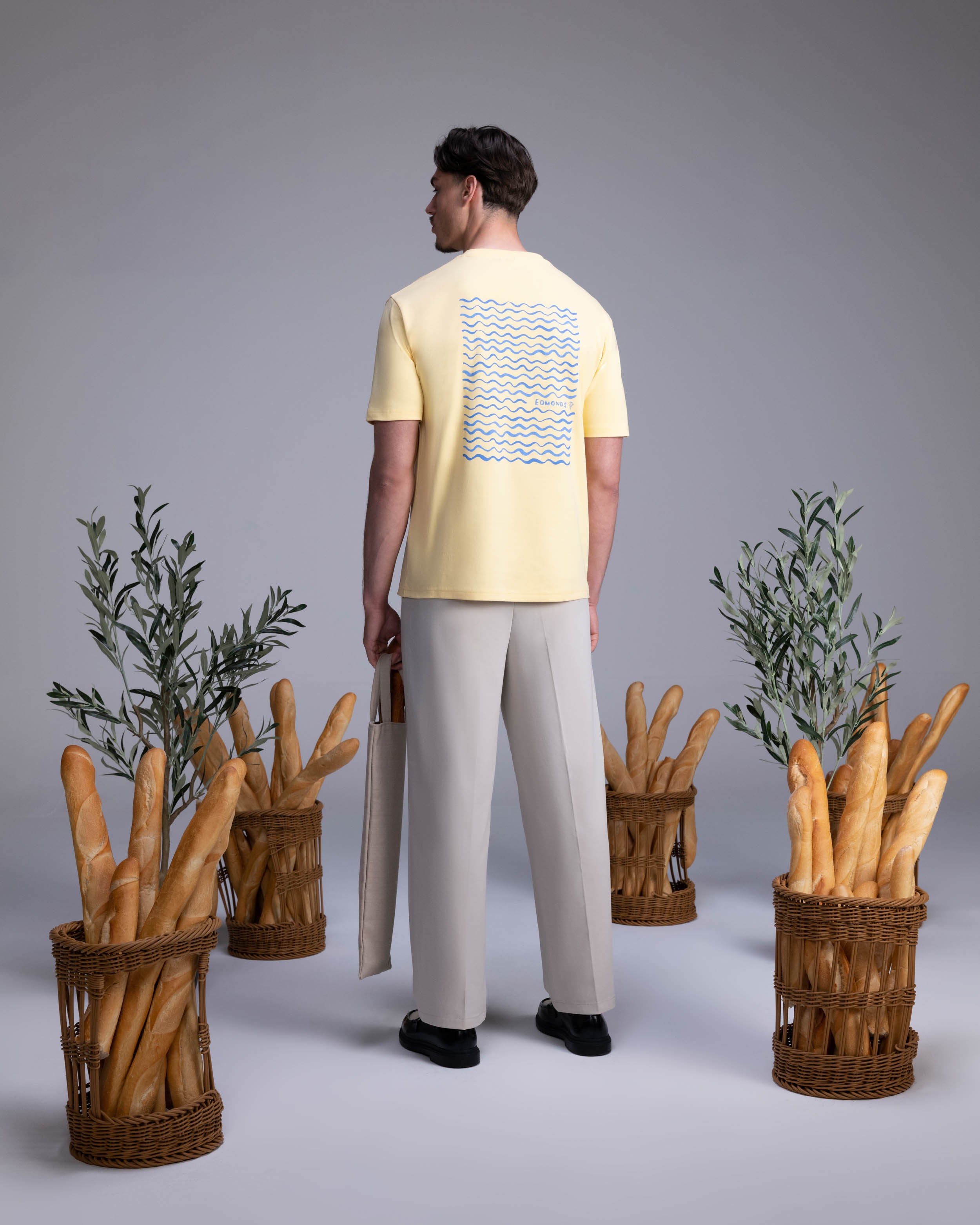 Lamé T-shirt - Sun yellow