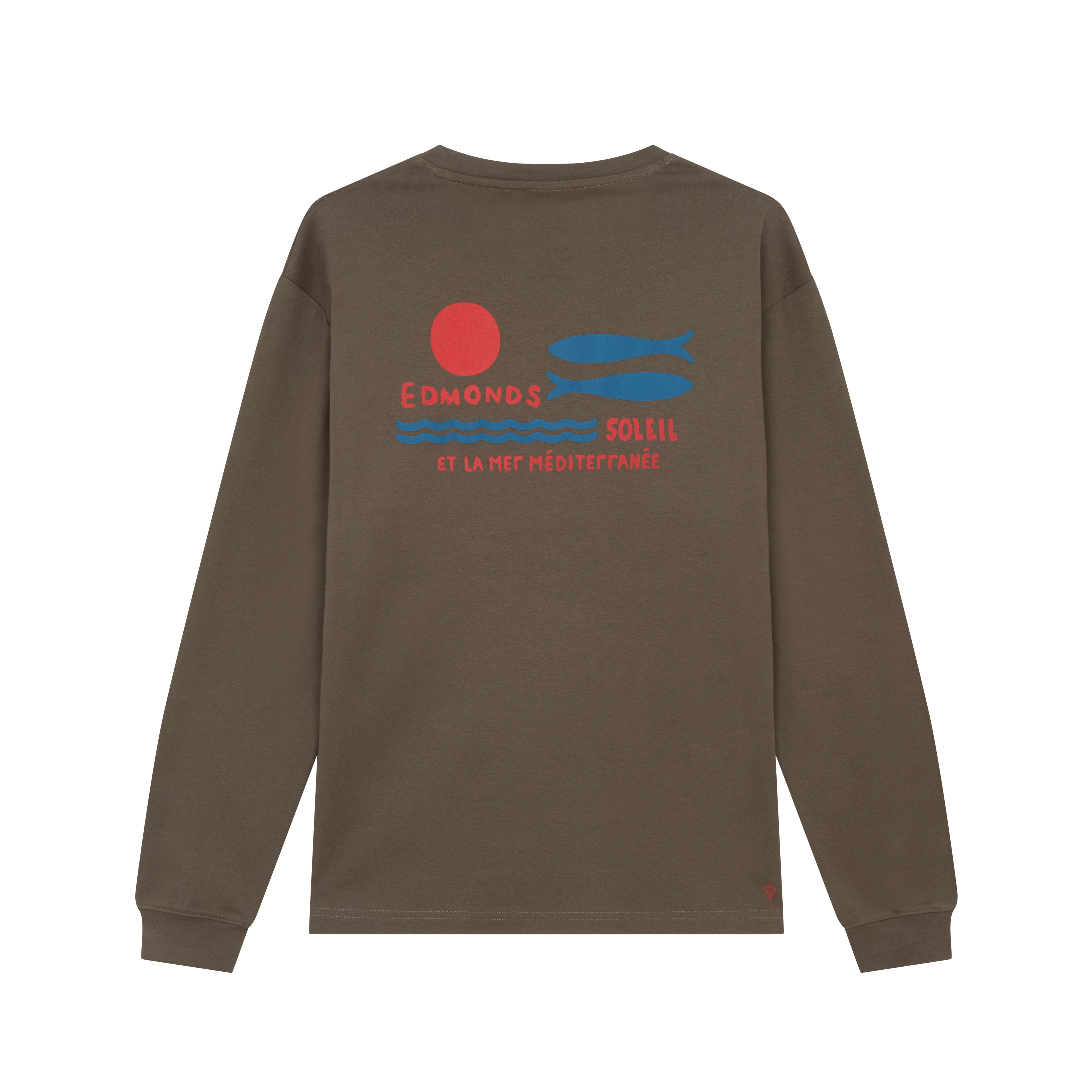 Poisson double longsleeve - brown