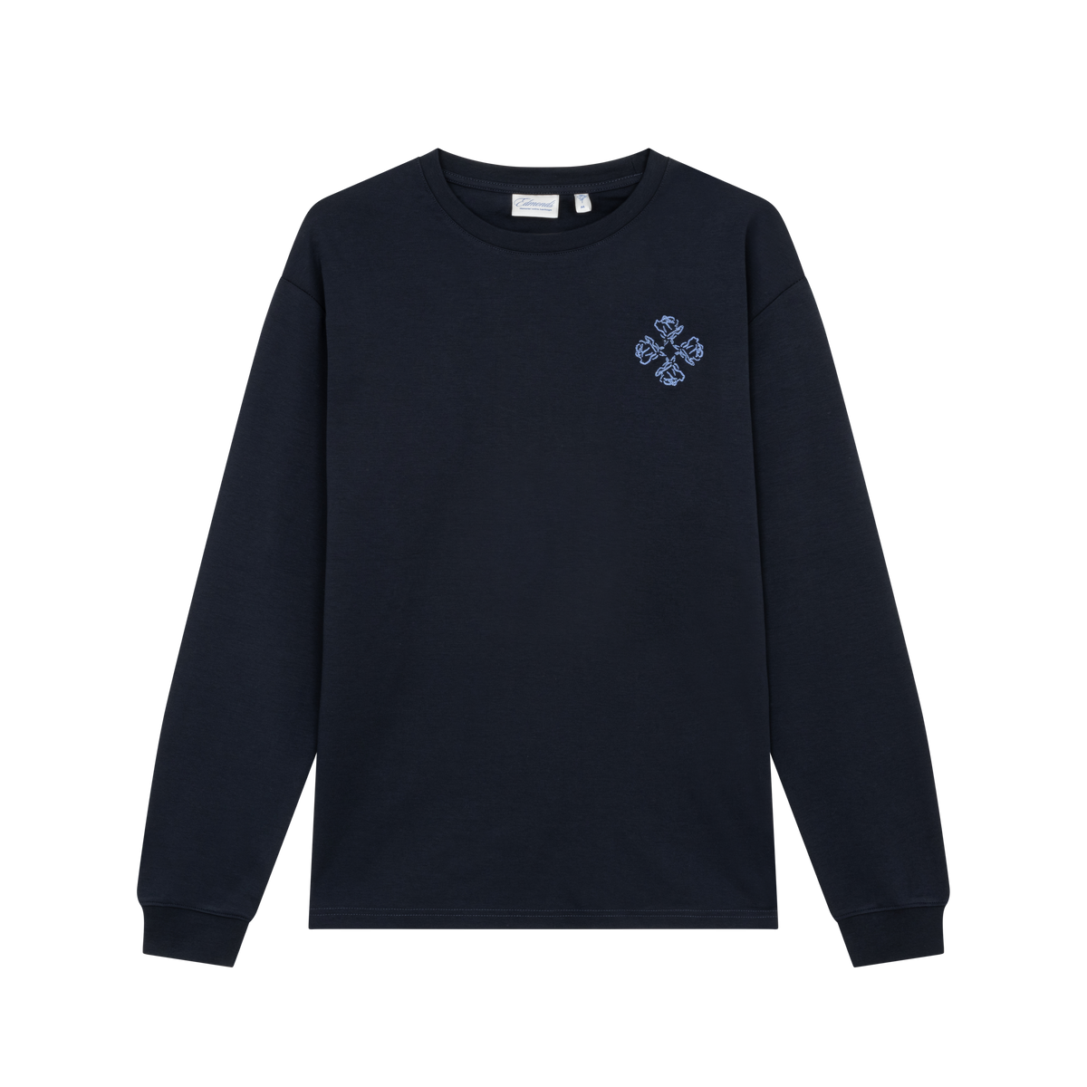 Rose logo longsleeve - Navy