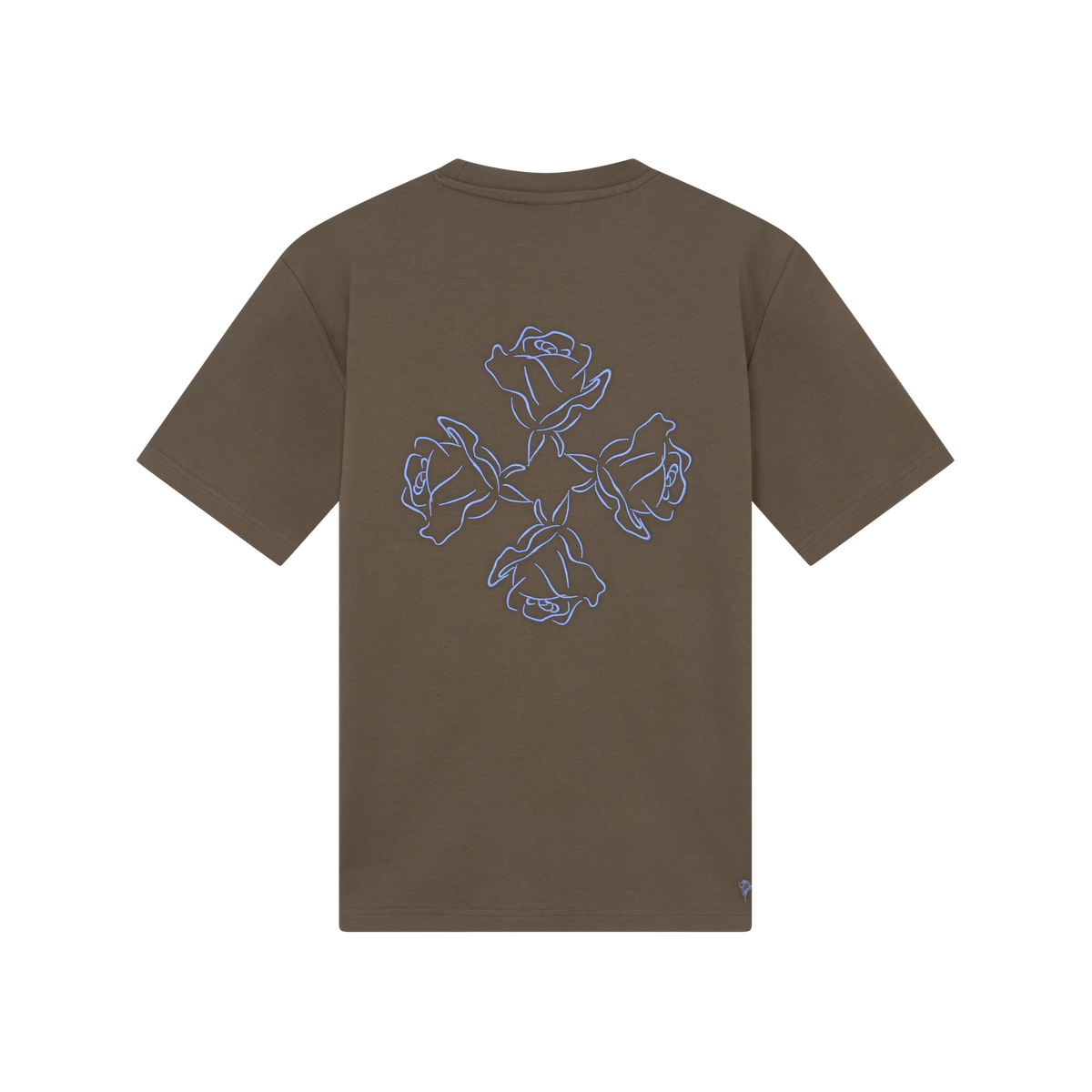 Rose logo t-shirt - Brown
