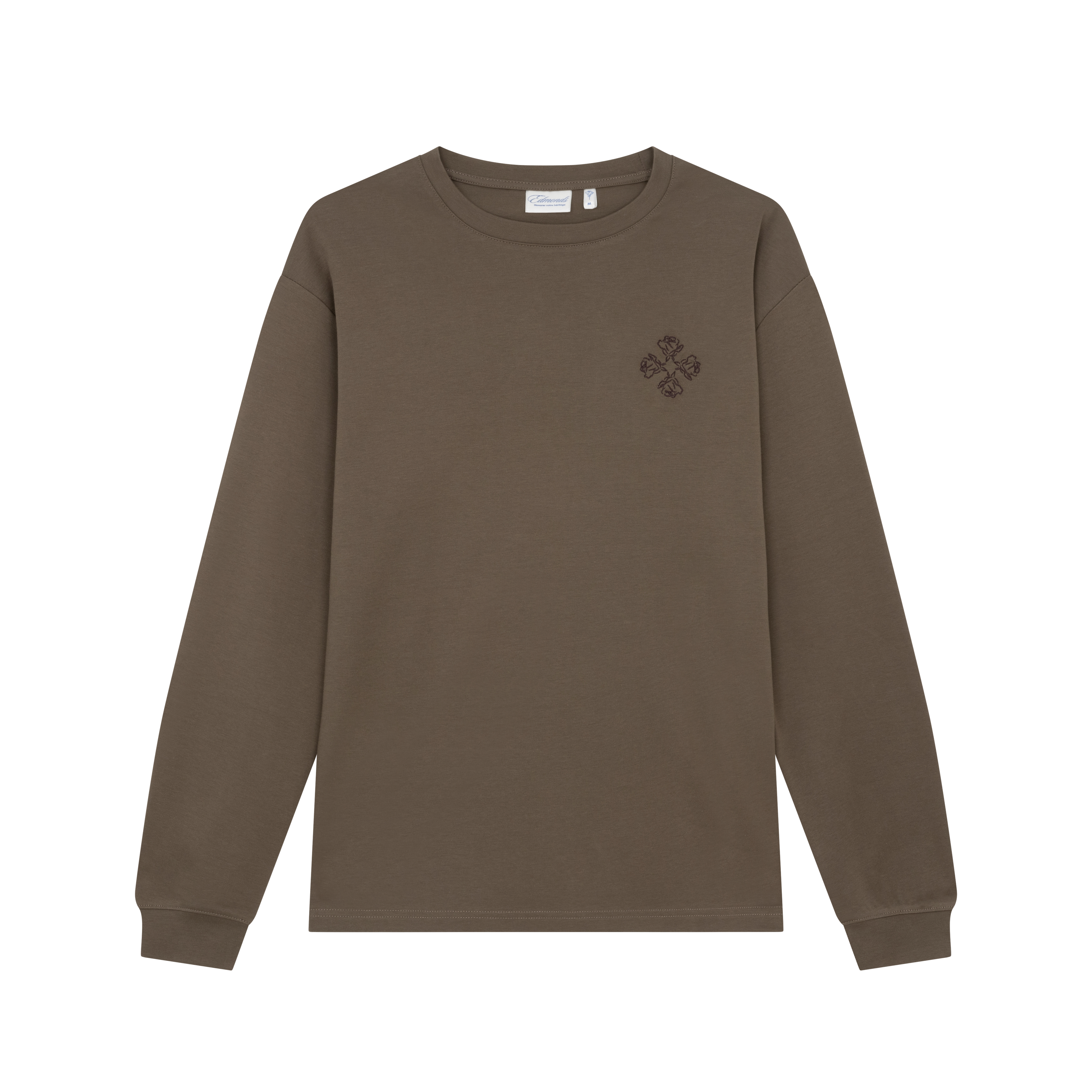 Rose logo longsleeve - Brown