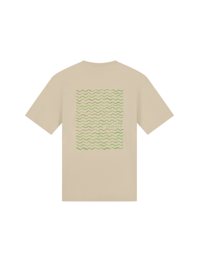 Lamé T-shirt - Light sand