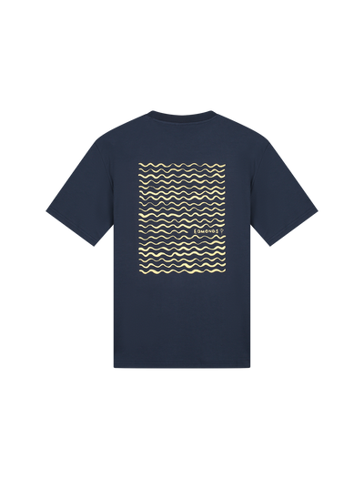 Lamé T-shirt - Navy