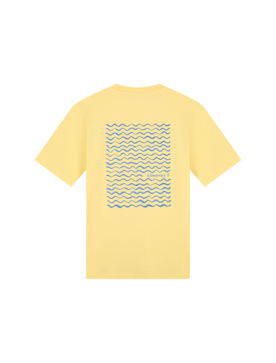Lamé T-shirt - Sun yellow