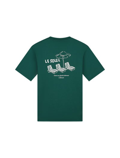 Le Soleil T-shirt - Bottle green