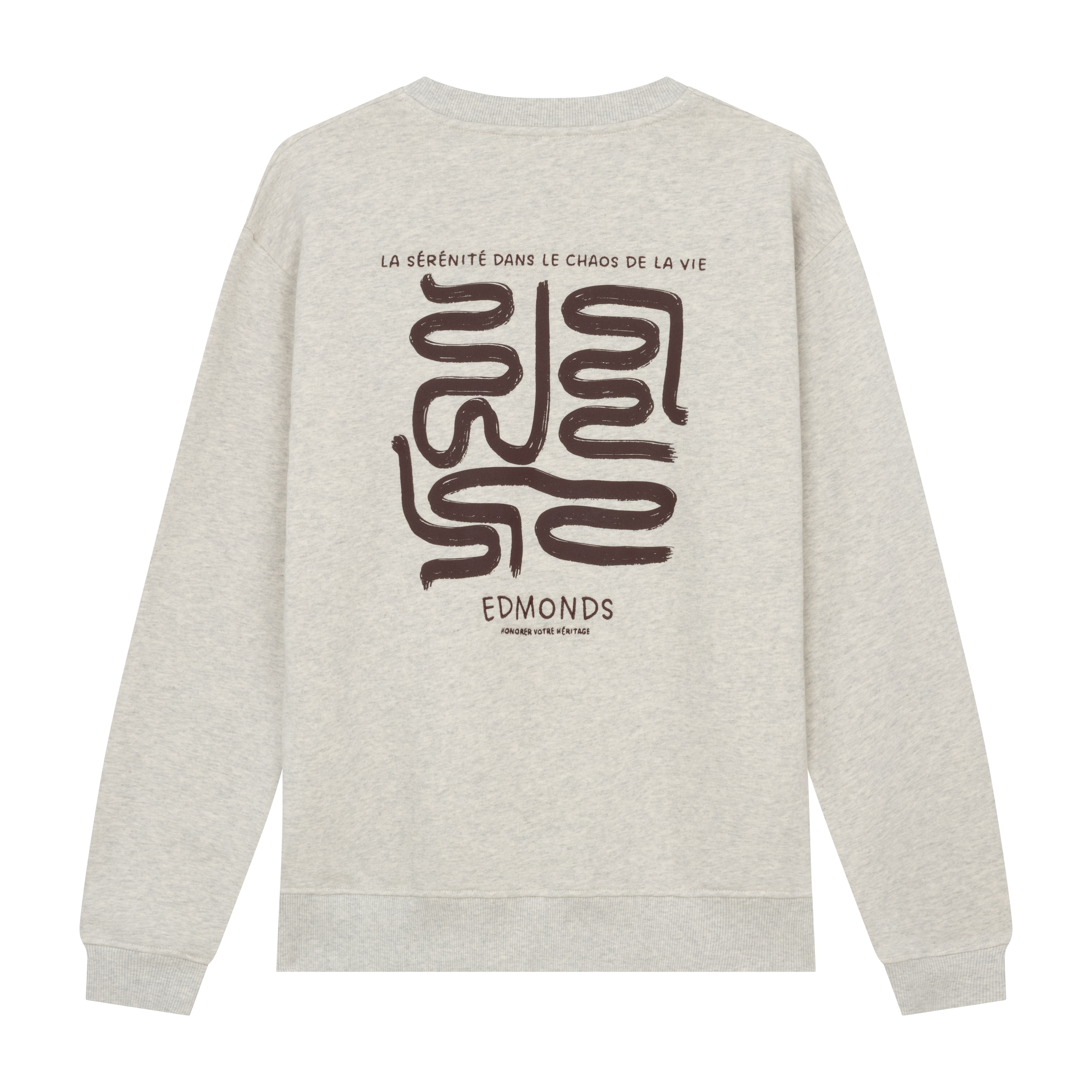 Serenite crewneck - Grey melange