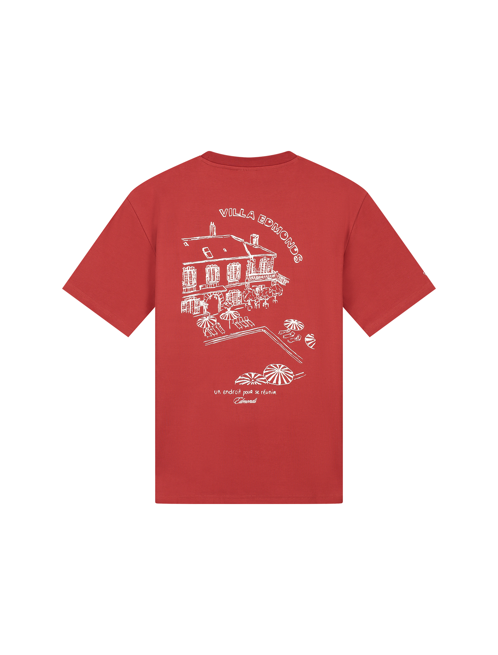 Villa Edmonds T-shirt - Bordeaux
