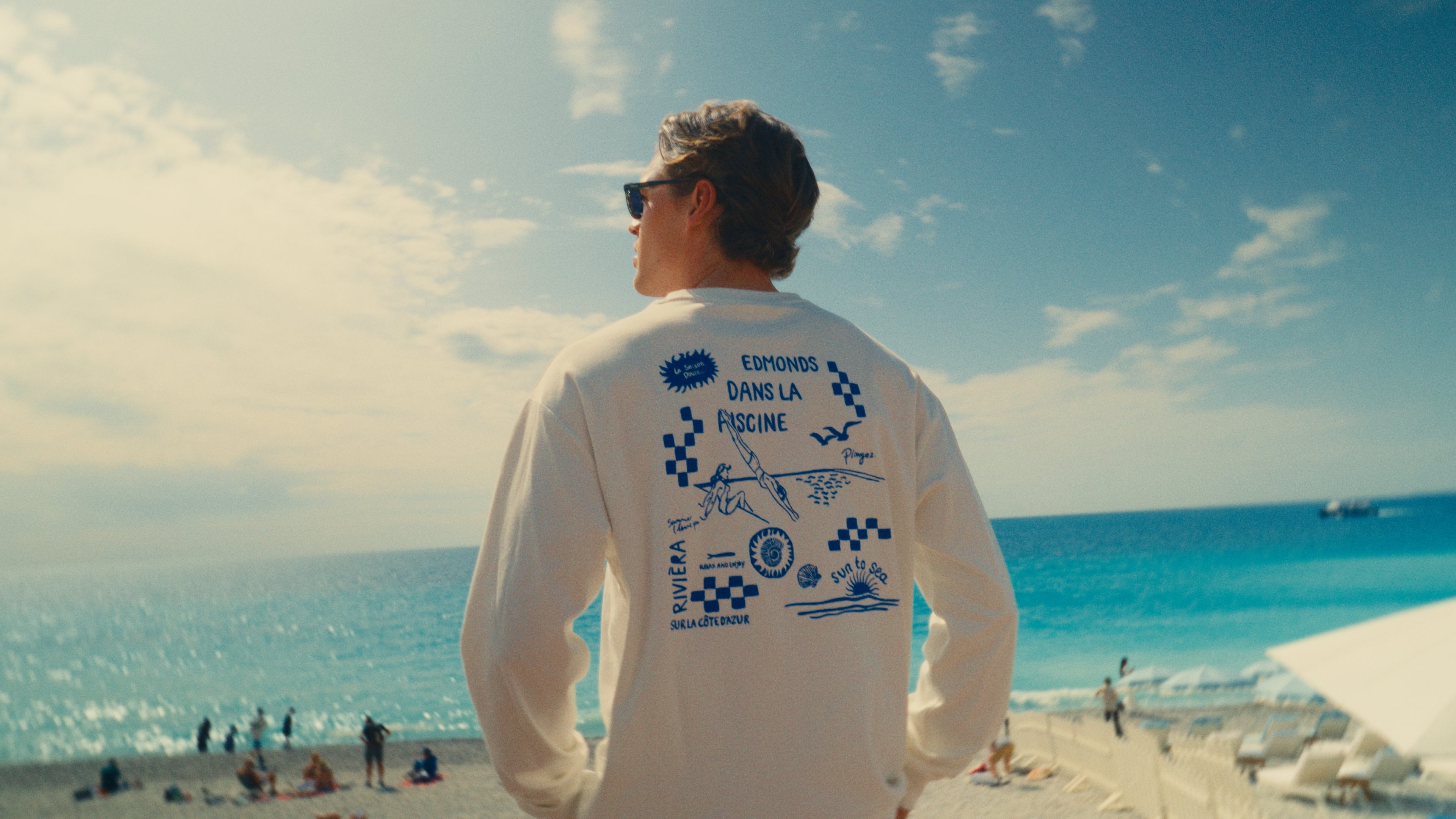 La piscine Longsleeve  - Off white